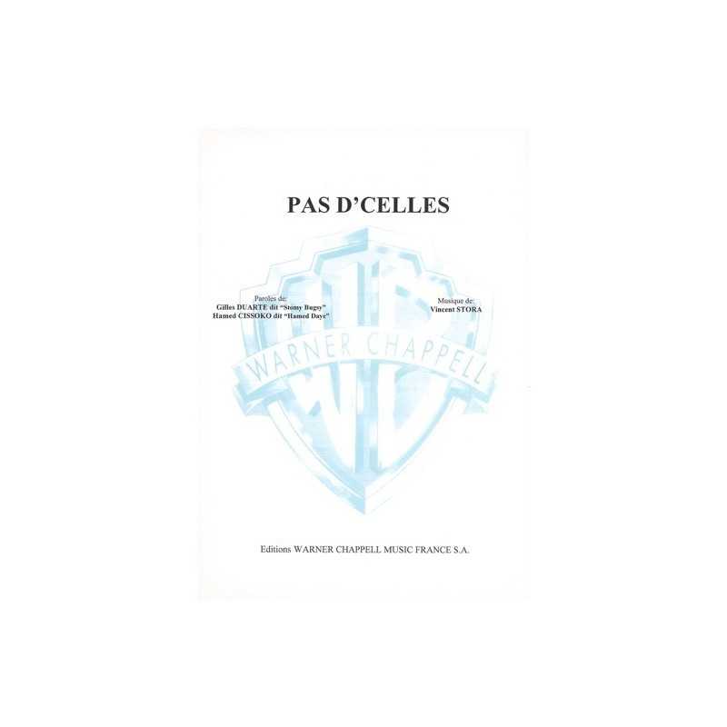 Partition PAS D'CELLES Stomy BUGSY