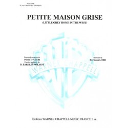 Partition PETITE MAISON GRISE (LITTLE GREY HOME IN THE WEST) Tino ROSSI