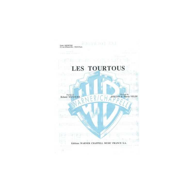 Partition LES TOURTOUS Roland MANOURY