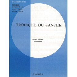 Partition TROPIQUE DU CANCER Alain BRICE