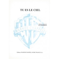 Partition TU ES LE CIEL Eric LINDEBRINGS