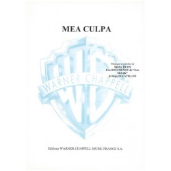 Partition MEA CULPA JEAN-PASCAL