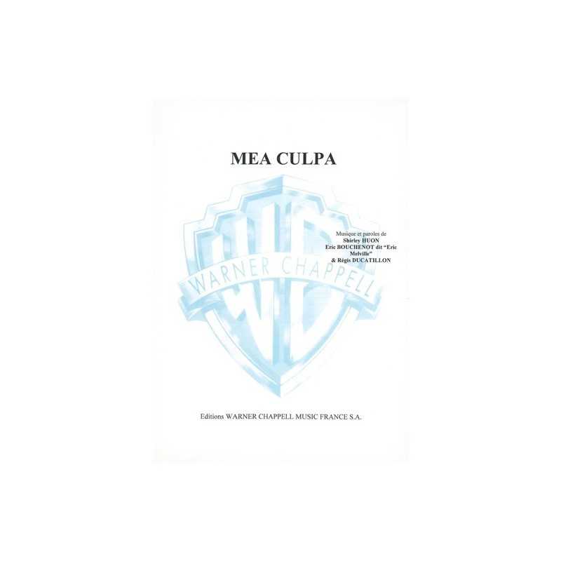 Partition MEA CULPA JEAN-PASCAL