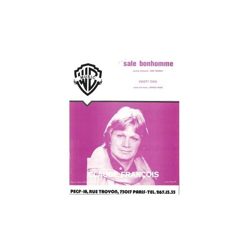 Sheet music SALE BONHOMME (NASTY DAN) Claude FRANÇOIS