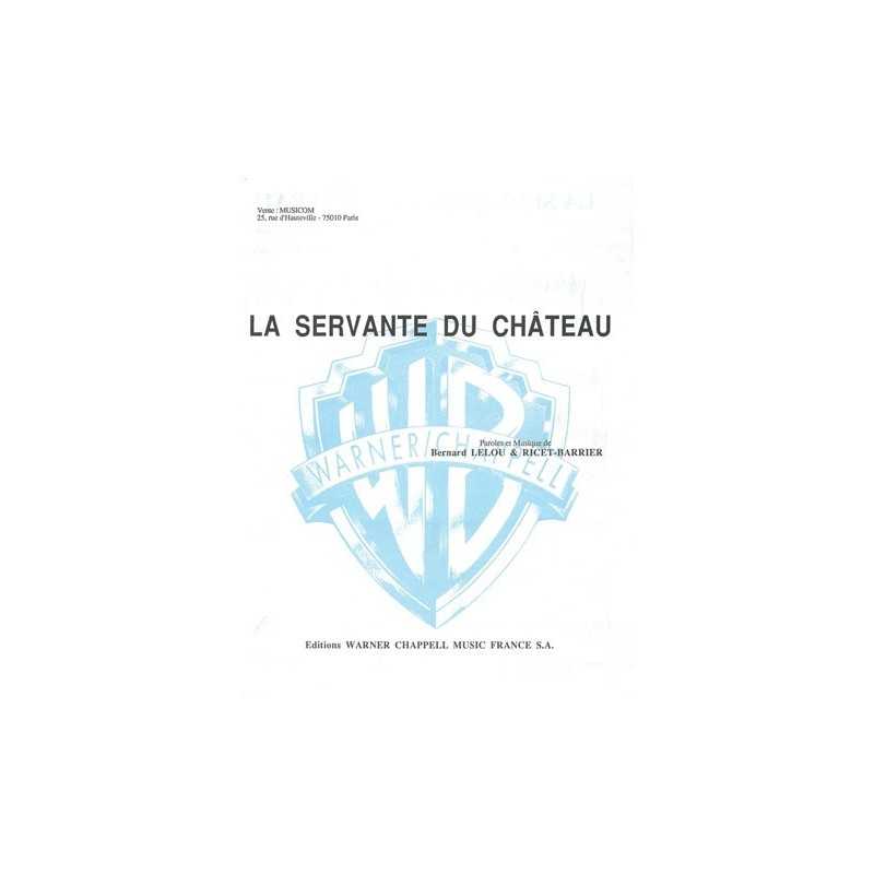 Partition LA SERVANTE DU CHÂTEAU Lily FAYOL