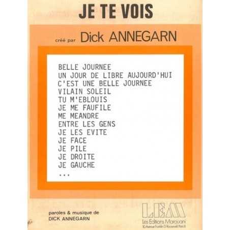 JE TE VOIS