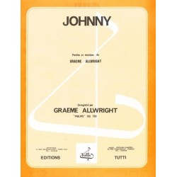 Sheet music JOHNNY Graeme ALLWRIGHT pdf