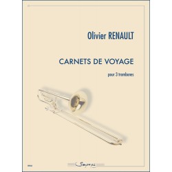 Sheet music CARNETS DE VOYAGE Olivier Renault