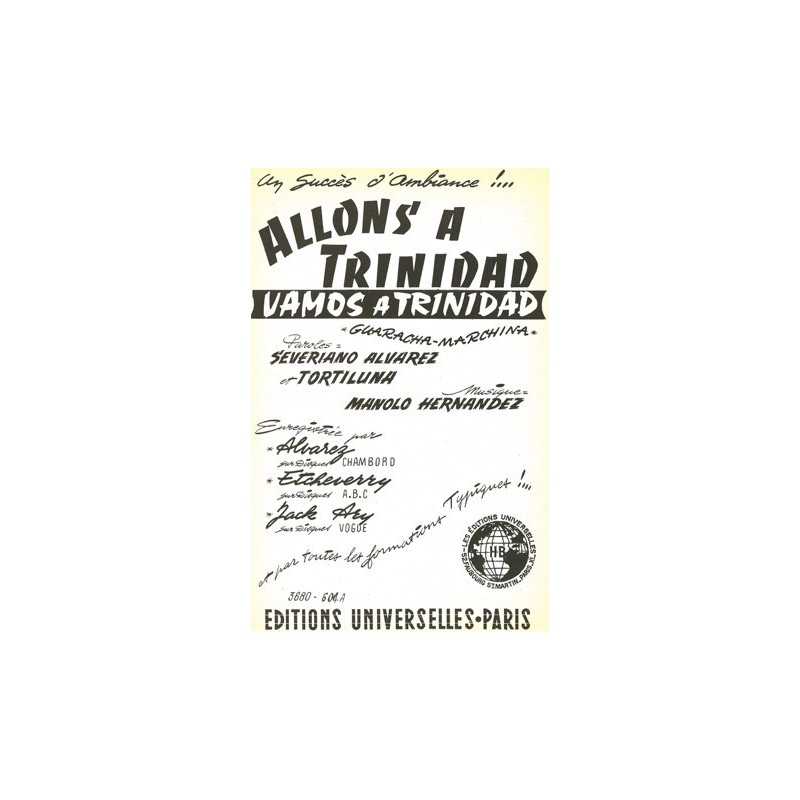 Partition ALLONS A TRINIDAD ALVAREZ