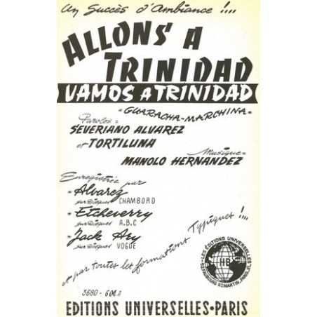 ALLONS A TRINIDAD - CUBACHA SAVEZ-VOUS DANSER LE CHA CHA CHA ?