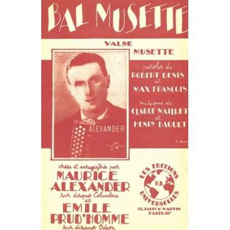 BAL MUSETTE - LA VALSE DE L'AMOUR