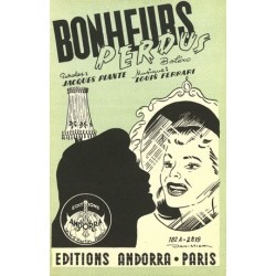 Partition BONHEURS PERDUS