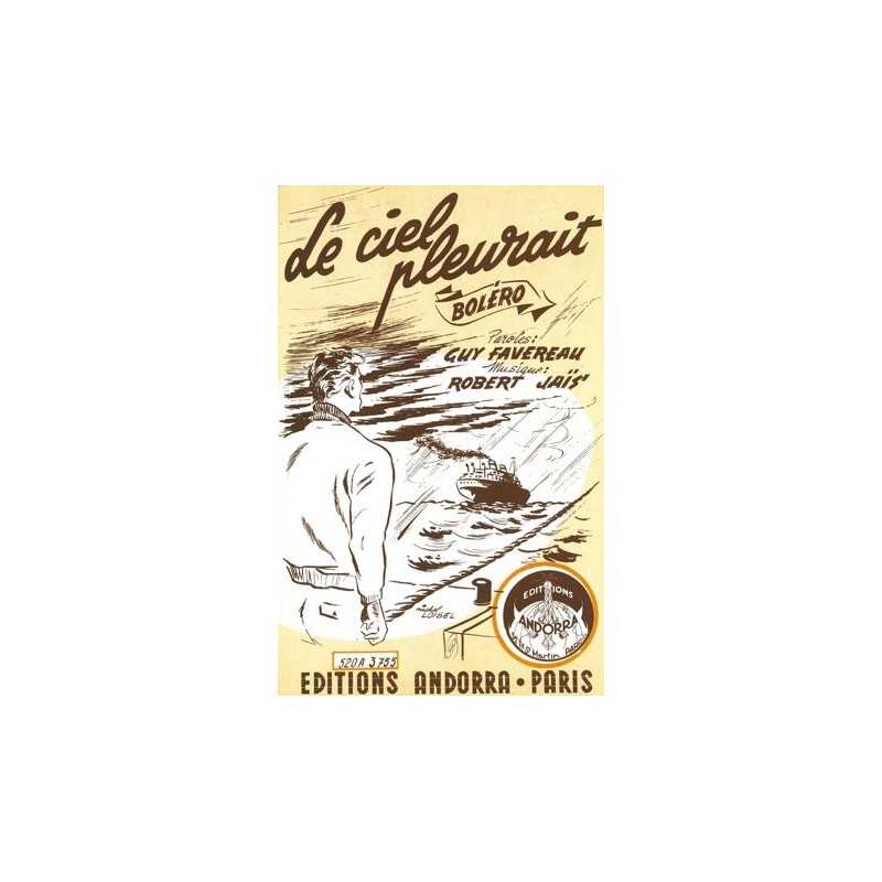 Partition LE CIEL PLEURAIT