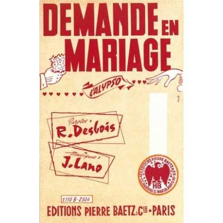 DEMANDE EN MARIAGE - MOGADOR