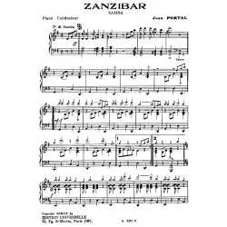 Sheet music ZANZIBAR