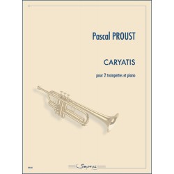 Sheet music CARYATIS Pascal Proust
