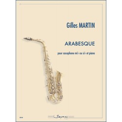 Partition ARABESQUE Gilles Martin