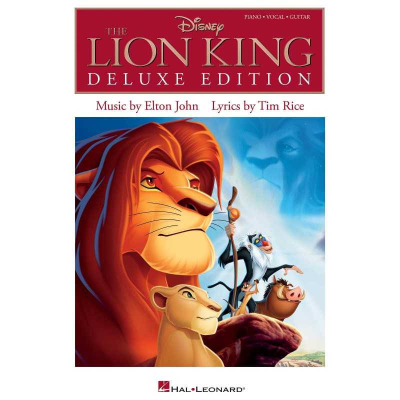 Songbook THE LION KING (LE ROI LION)