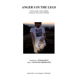 Partition ANGER S IN THE LEGS Mademoiselle K