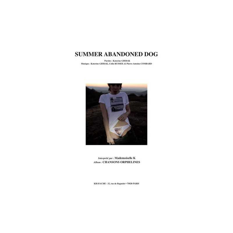 Partition SUMMER ABANDONED DOG Mademoiselle K