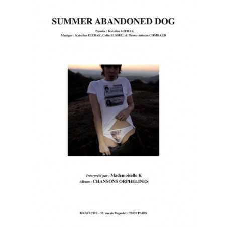 SUMMER ABANDONED DOG