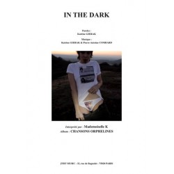 Sheet music IN THE DARK Mademoiselle K