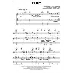 Songbook JUSTIN TIMBERLAKE - MAN OF THE WOODS