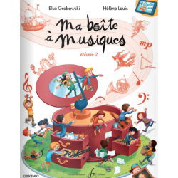 Partition MA BOÎTE À MUSIQUES VOL.2 Elsa Grabowski et Hélène Louis