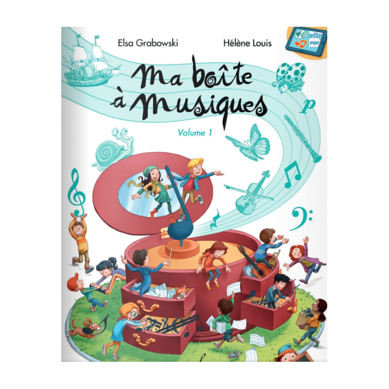 Partition MA BOÎTE À MUSIQUES VOL.1 Elsa Grabowski et Hélène Louis