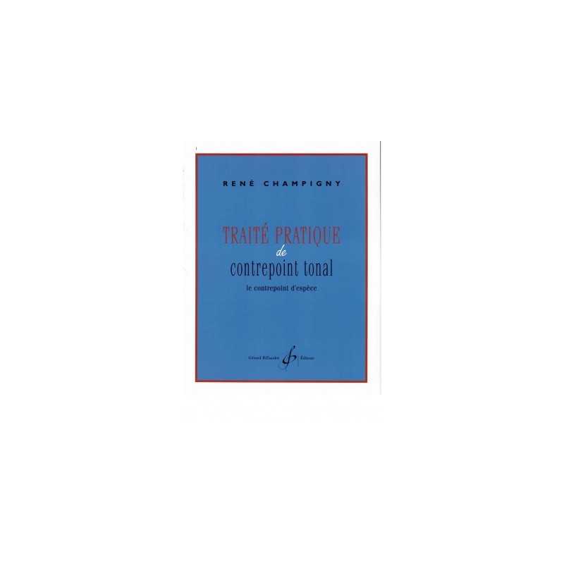 Sheet music TRAITÉ PRATIQUE DE CONTREPOINT TONAL René Champigny