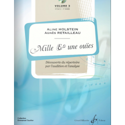 Sheet music MILLE ET UNE OUÏES VOL.3 Aline Holstein Agnès Retailleau