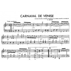 Partition CARNAVAL DE VENISE T. STEW