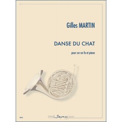 Sheet music DANSE DU CHAT Gilles Martin