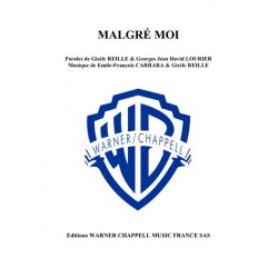 Sheet music MALGRÉ MOI Emile Carrara PDF