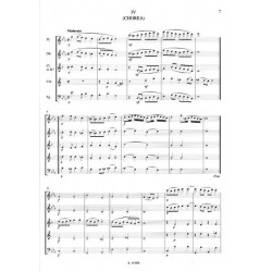 Partition EARLY HUNGARIAN DANCES FROM THE 17TH CENTURY Ferenc Farkas