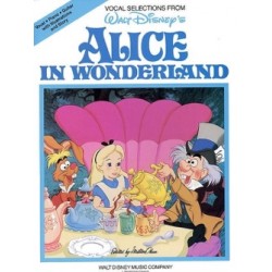 Partition ALICE AU PAYS DES MERVEILLES (ALICE IN WONDERLAND) DISNEY