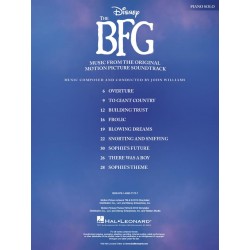 Songbook THE BFG John Williams DISNEY