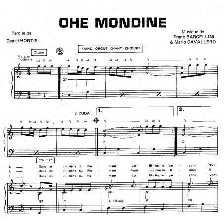 OHE MONDINE - SUMMER WHILE