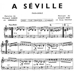 Sheet music À SÉVILLE