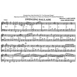 Partition SWINGING BALLADE