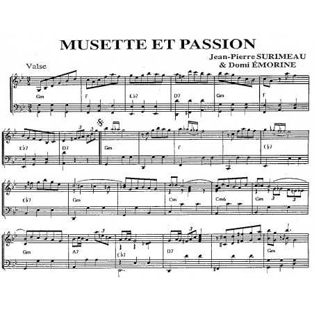 MUSETTE ET PASSION - MA BOURRÉE