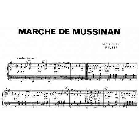 MARCHE DE MUSSINAN - AUPRÈS DE MA BLONDE