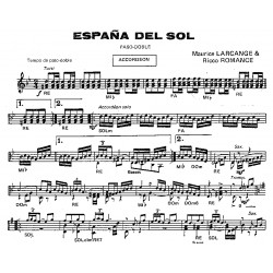 Partition ESPANA DEL SOL