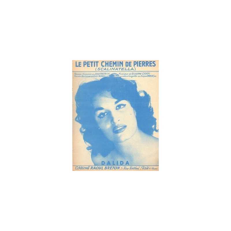 Sheet music LE PETIT CHEMIN DE PIERRE (SCALINATELLA) Dalida