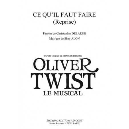 CE QU'IL FAUT FAIRE (REPRISE)