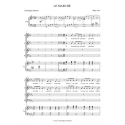 Sheet music LE MARCHÉ Oliver Twist