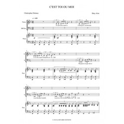 Sheet music C'EST TOI OU MOI Oliver Twist