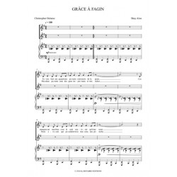 Sheet music GRÂCE À FAGIN Oliver Twist