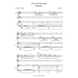 Partition C'EST TOI OU MOI (REPRISE) Oliver Twist