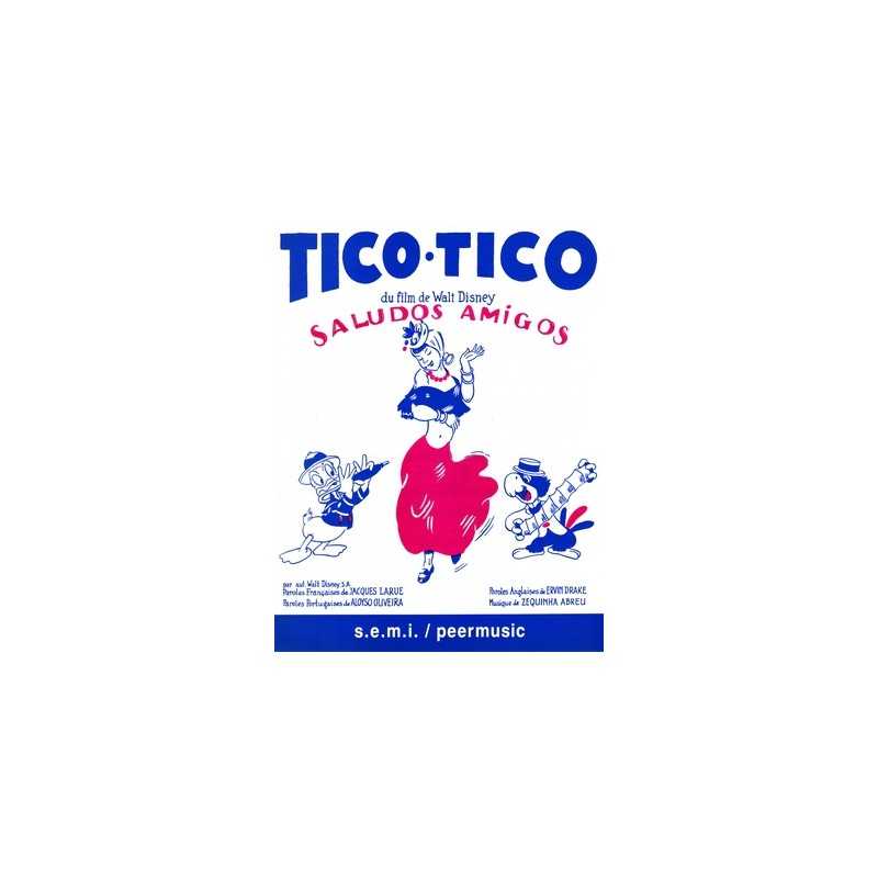 Sheet music TICO-TICO DISNEY